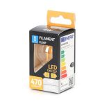Lampadina a filamento LED luce calda 4W