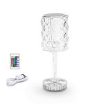 Lampada da tavolo trasparente 1W Aigostar RGB 306854