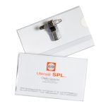 Portanome Viva in pvc trasparente aggancio fisso, spilla, cartoncino conf. 50 pz 92x58 mm - 140