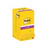 Foglietti riposizionabili Super Sticky Notes Post-it® giallo oro