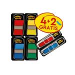 Segnapagina Post-it® 680 + Post-it® Mini 684 Freccia - PROMO PACK 4+2 - 680-VAD5EU