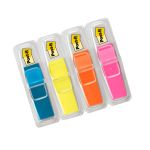 Segnapagina removibili Post-it Index mini con dispenser - colori assortiti - 4 conf. da 35