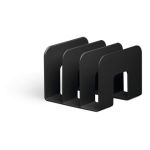 Portacataloghi Durable Eco 3 scomparti 215x210xH.165 mm nero - 7761-01