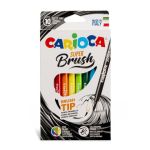 Pennarelli Super-Brush Carioca conf. da 10 colori assortiti - 42937