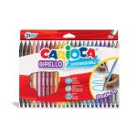 Pennarelli doppia punta Carioca Birello - colori assortiti