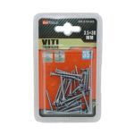 Viti per legno argentate Emi