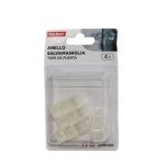 Anello salvamaniglia Emi trasparente 32,5x13,3 mm - conf. da 4 pezzi - 8501662