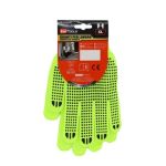Guanti da lavoro in nylon Emi - giallo fluo