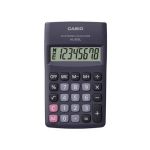 Calcolatrice tascabile ad 8 cifre Casio con cover in plastica blu HL-815L-BK-W-GP