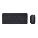 Set tastiera e mouse wireless con ricevitore Trust Lyra nero 24844