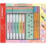 Pastel collection Stabilo in set 6 colori assortiti conf. 13 pezzi IT/87-2915
