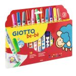 Pennarelli Giotto Bebè conf. 18 colori assortiti F478300