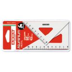 Set 2 squadre 12 cm da 45° + 60° Arda in alluminio 80312
