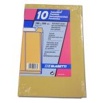 Busta a sacco Blasetti Monodex Avana - 100 g/m² - in conf. 10 buste - 190x260 mm - 578