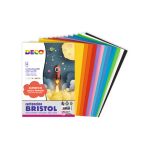 Cartoncino colorato Deco Bristol colori assortiti 200 g/m² 25x35 cm - 15 fogli - 715/15