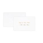 Cartoncino auguri di Natale Rex-Sadoch formato 14x9 cm - conf. 100 pezzi - bianco - 2101