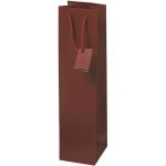 Borsa portabottiglie in carta kraft 10+9xH.39 cm