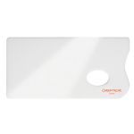 Tavolozza rettangolare in plexiglass bianco Carand'Ache Aquarelle - 26x13 cm - 117103