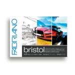 Blocco collato Fabriano Bristol liscio
