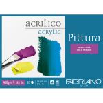 Blocco collato Fabriano Pittura grana fine