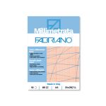 Blocco carta millimetrata Fabriano 10 fogli - 80 g