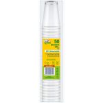 Bicchieri in PLA biodegradabile per bevande fredde Dopla Plus - 390 ml conf. 50 pezzi - 7710