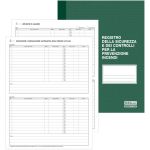 Registro sicurezza e controlli per la prevenzione incendi O.C.L. 48 pagine - 1055N