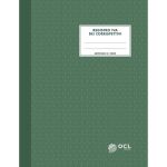 Registro IVA dei corrispettivi numerato 1/31 O.C.L. 16 fogli - 0508