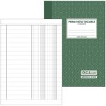 Blocco tascabile prima nota a 2 colonne O.C.L. 10,5x15 cm 20 fogli 0121N