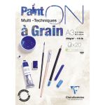 Blocco collato Clairefontaine Paint'on a Grain