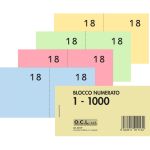 Blocchi lotteria Madre/Figlia serie numerata