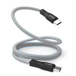 Cavo magnetico SBS 60W Type-C - lunghezza 1 m - grigio TECABLETCCMAG