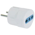 Adattatore di rete bianco spina franco/tedesco MKC 2P+T 16A 492518363