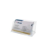 Porta biglietti da visita acrilico Tecnostyl ad 1 tasca trasparente BCH05