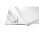 Carta velina Deco 100x140 cm - 22 g/m² - conf. 100 fogli - bianco 12680