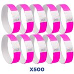 Braccialetti identificativi in Tyvek® resistenti all'acqua - conf. 500 pz