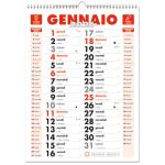 Calendario da muro O.C.L. 30x40 cm -  1402