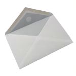Buste senza finestra Blasetti Gardenia con lembo gommato - 80 g/m² bianco - 12x18 cm - conf. 500 pz - 0023