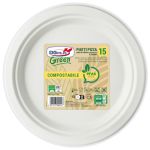 Piatti in polpa di cellulosa compostabili PfasFree