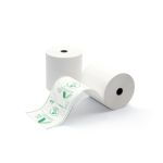 Rotoli termici registratore di cassa Rotolificio Pugliese BPA FREE 80 mm x 60 m 48 g/m² f. 12 mm conf. 10 pz -