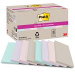Foglietti riposizionabili in carta riciclata 76x127 mm - 8 blocchetti da 70 fogli