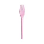 Forchette Ecolor rosa 16 cm conf. 20 pz - 76385