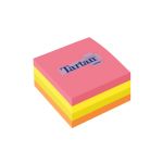 Foglietti riposizionabili Tartan™ Notes 76x76 mm colori assortiti neon - cubo da 400 ff - 7676 N CUBO