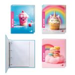 Raccoglitore ad anelli Be More Sweet A4 - 4 anelli 3 cm - conf. 5 pezzi assortiti - 0122306