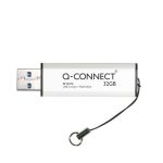 Chiavetta USB in blister Q-Connect Super Speed 3.0 argento/nero 32 GB KF16370