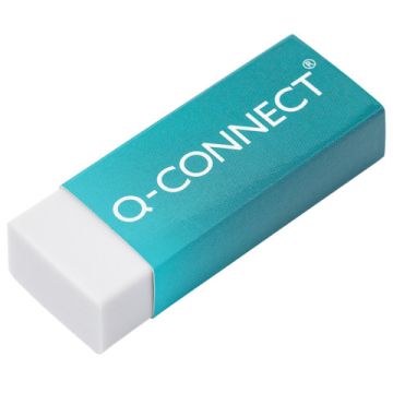 Gomma Q-Connect 60x21x11 mm bianca  KF00236