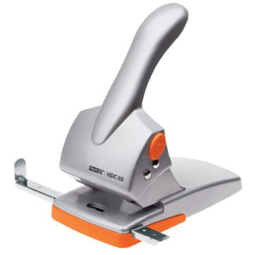 Perforatore a 2 fori Rapid HDC65 Fashion 65 fogli grigio/arancio 20922603