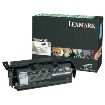 Toner return program Lexmark nero  T650A11E