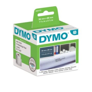 Rotolo 260 etichette Dymo LabelWriter 36x89 mm bianco - 1983172