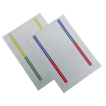 Cartoncini di ricambio BERTESI per cartelle sospese armadio mod. Beta conf. 10 ff da 40 (400 cartoncini) - 031 10